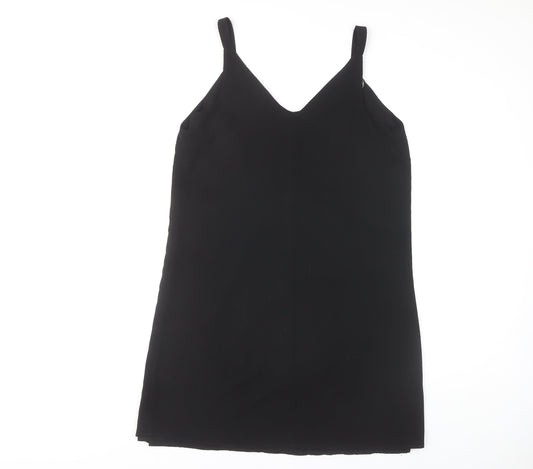 Dorothy Perkins Women's Black Slip Dress, Size 14