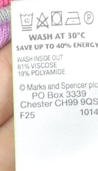 Womens UK Size 16 Marks and Spencer Multicoloured Pullover Jumper