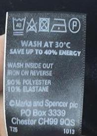 Marks and Spencer Black Trousers, Women's Size 24