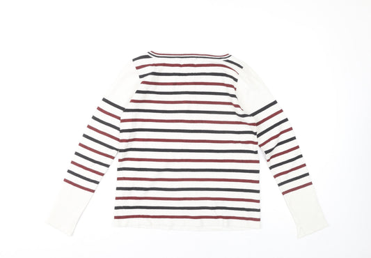 Womens UK Size 12 Zara Multicoloured Pullover Jumper
