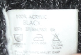 Womens UK Size 10 Berketex Black Cardigan Jumper