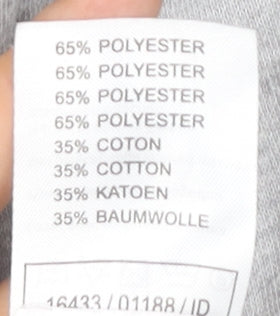Damart Women’s Grey Full Zip Sweatshirt Size 10/12