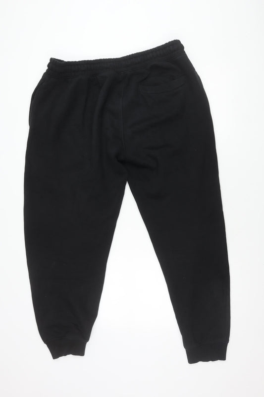 Next Men's Black Joggers - XL Slim Fit