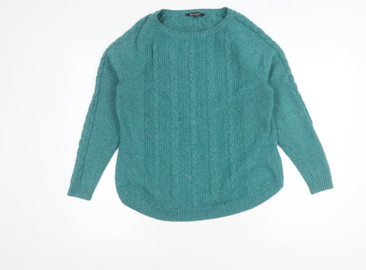 Womens UK Size 12 Bonmarché Blue Pullover Jumper