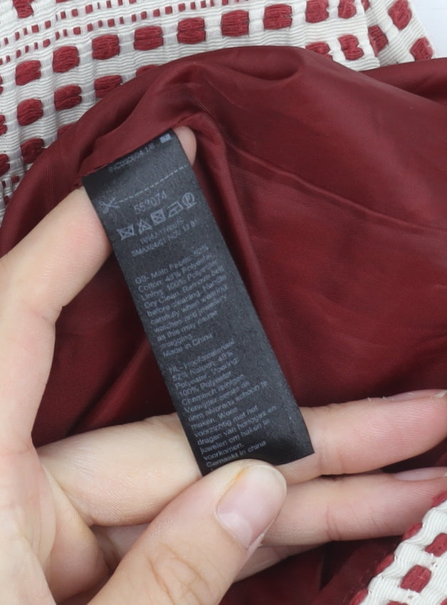 Monsoon Women's Multicolour Knee Length Dress 16