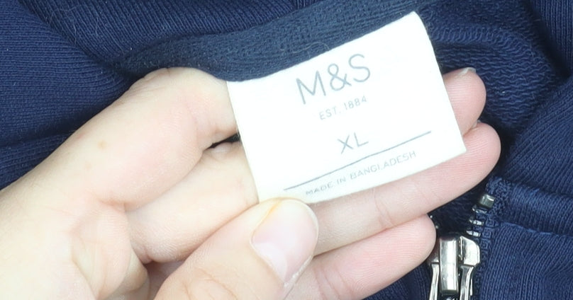 Marks and Spencer Unisex Blue XL Basic Jacket