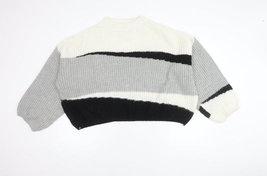 Womens UK Size XL Topshop Multicoloured Pullover Jumper