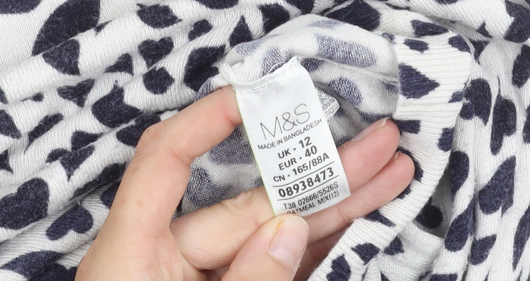 Womens UK Size 12 Marks and Spencer Multicoloured Pullover Jumper