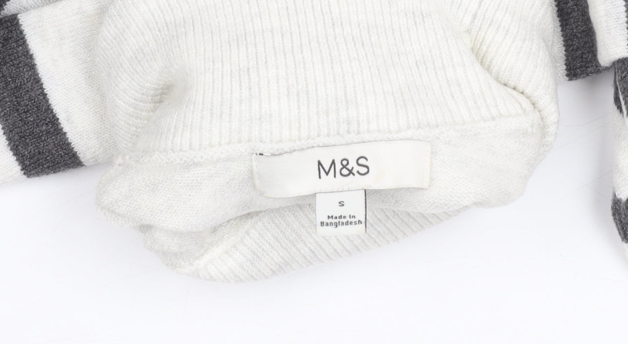 Womens UK Size S Marks and Spencer Multicoloured Pullover Jumper