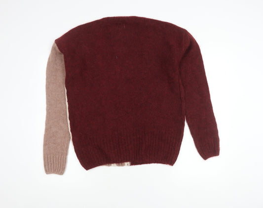 Womens UK Size M Zara Multicoloured Pullover Jumper