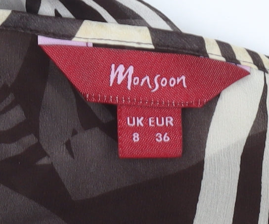 Womens UK Size 8 Monsoon Multicoloured Wrap