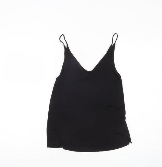 Womens UK Size 6 H&M Black Camisole Tank