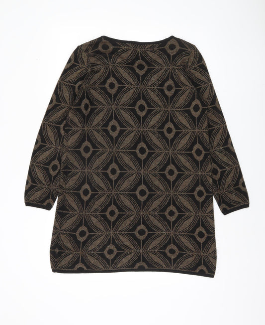 Womens UK Size 14 Marks and Spencer Black Pullover Jumper