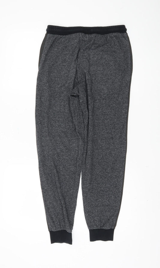 Topshop Women's Black Grey Jogger Trousers Size 8
