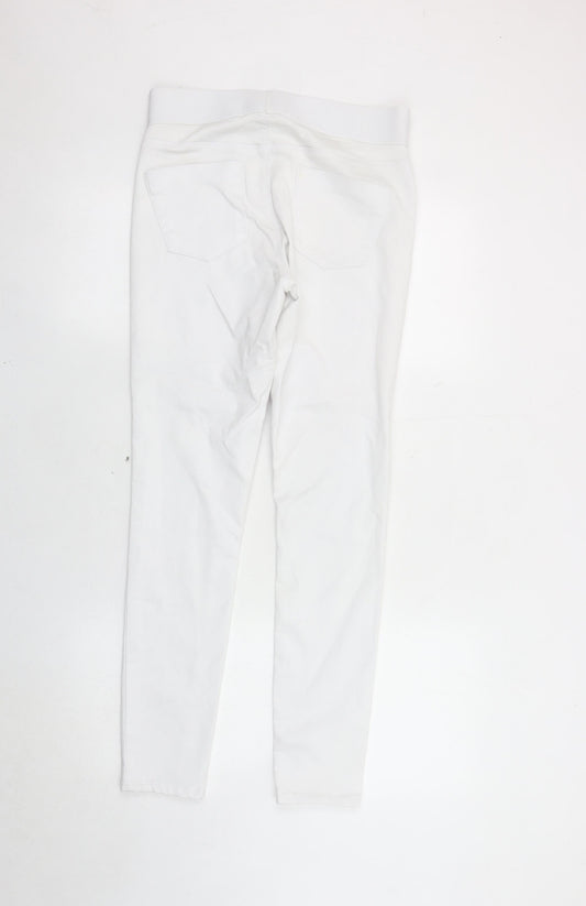 George Women's White Skinny Jeans Size 10