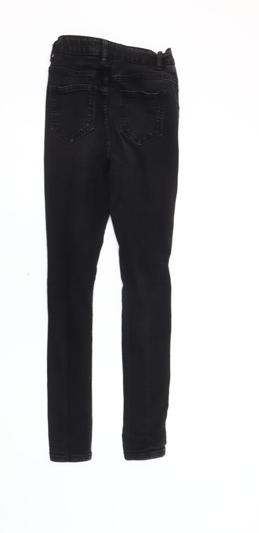 Boohoo Women's Black Skinny Jeans Size 6