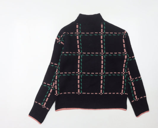 Womens UK Size XS NEXT Black Pullover Jumper