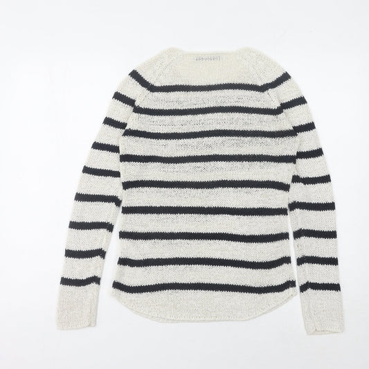 Womens UK Size XS Only Multicoloured Pullover Jumper