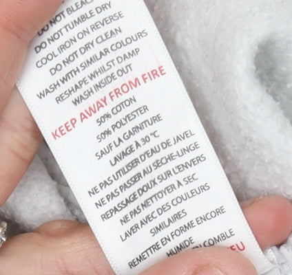 boohooMAN Men's Grey Jogger Trousers M