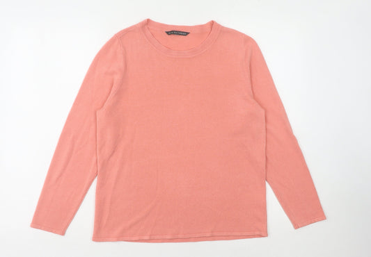 Womens UK Size 14 Bonmarché Pink Pullover Jumper