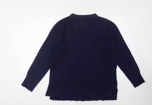 Womens UK Size 14 Bonmarché Blue Pullover Jumper