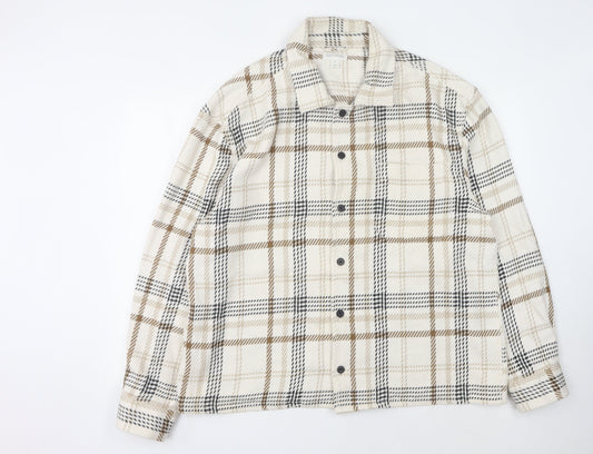 Sun Stone Women's Multicoloured Check Jacket XL