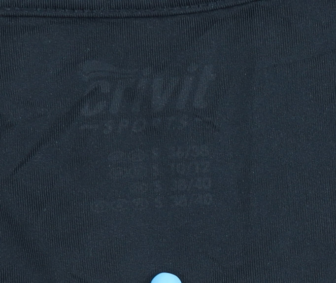 Crivit Women's Black Tank Top Size 10 V-Neck