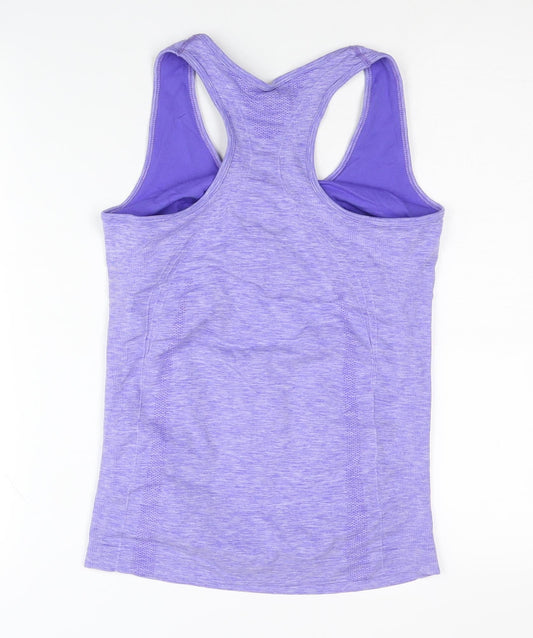 H&M Women's Purple Racerback Tank Top, Size M