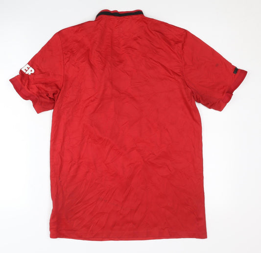 Adidas Manchester United Home Shirt, Adults M, Red