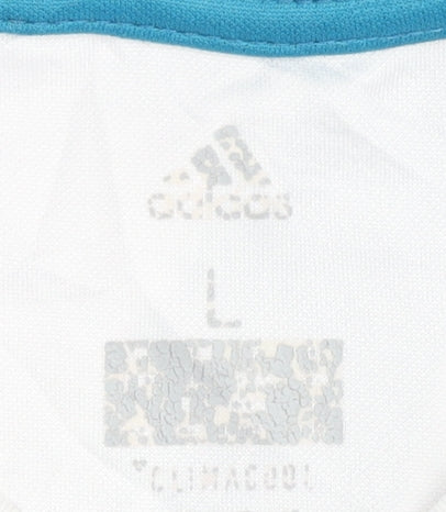Adidas Real Madrid Ronaldo 7 Home Shirt, White, L, Adults
