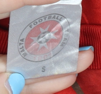 Malta Football Team Red Home Shirt S Adults