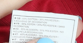 Nike Men's Red Polo Shirt M Golf Comfort