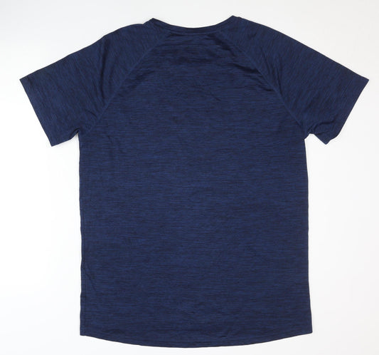 Active Blue Men's Gym T-Shirt L, Lightweight