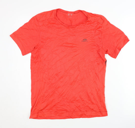 Mens UK Size S Kalenji Red Running & Jogging T-Shirt