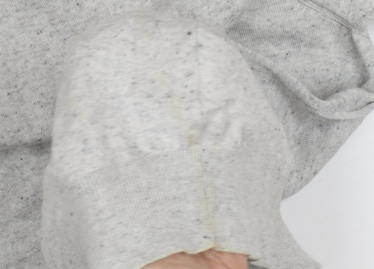 River Island Men's Grey Pullover Jumper, M, Roll Neck