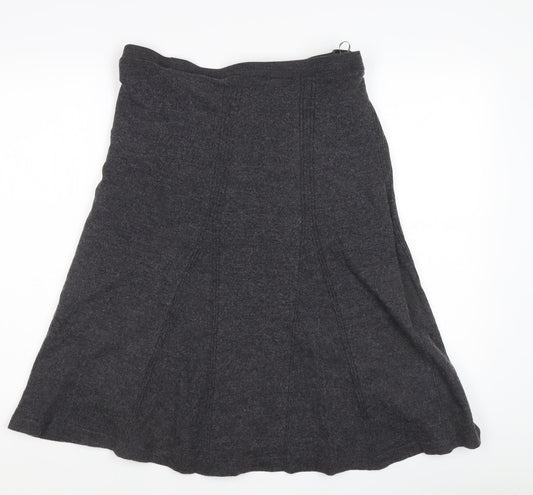 EAST Women's Grey XL Wool Skirt