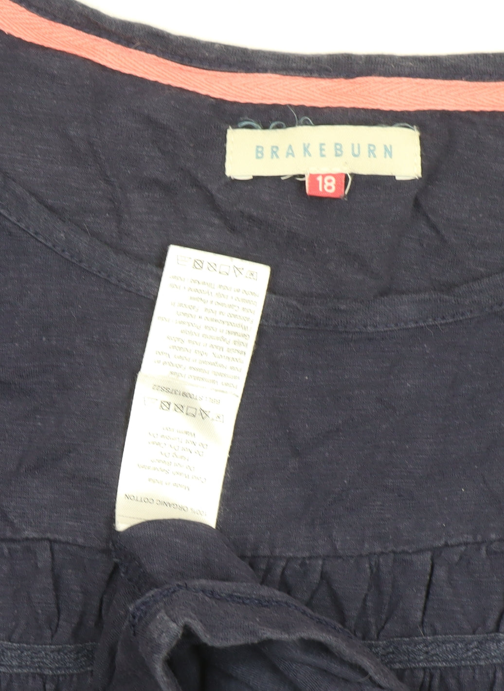 Womens UK Size 18 Brakeburn Blue Basic Blouse