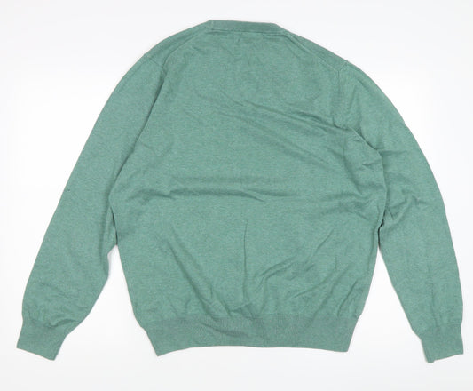 Womens UK Size XL Marks and Spencer Green Pullover Jumper
