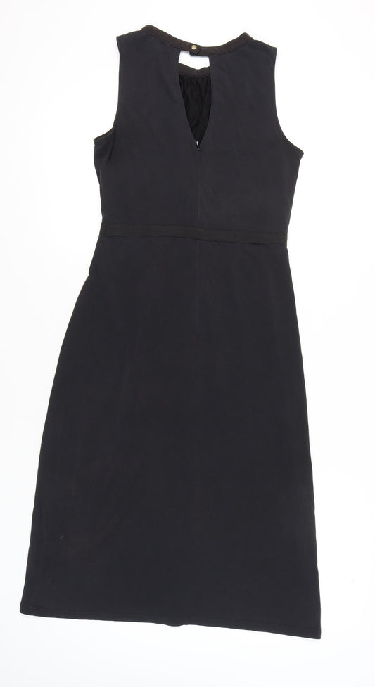 Oasis Women's Black Sleeveless Dress
