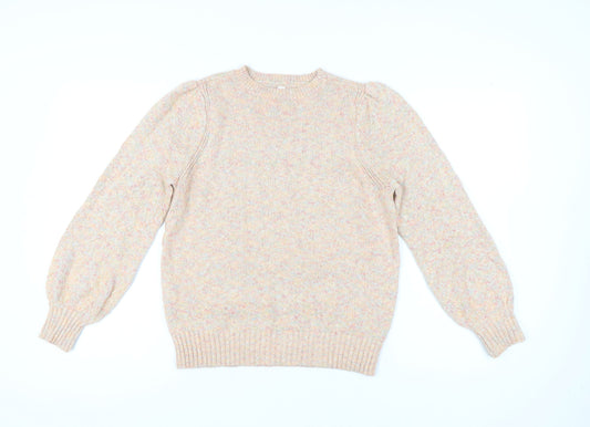 Womens UK Size 8 AND/OR Beige Pullover Jumper