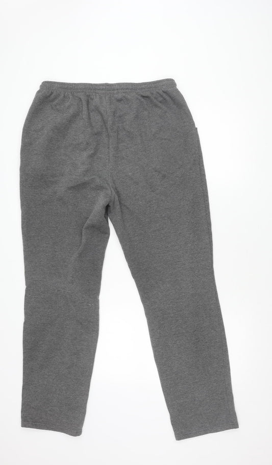 Damart Men's Grey Sweatpants L, Knitted Comfort
