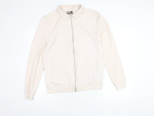 Womens UK Size L ASOS White Basic Jacket