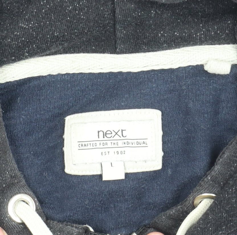 Mens UK Size L NEXT Black Basic Jacket