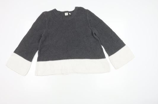 Womens UK Size M Gap Grey Pullover Jumper
