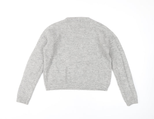Teens UK Size L New Look Grey Pullover Jumper