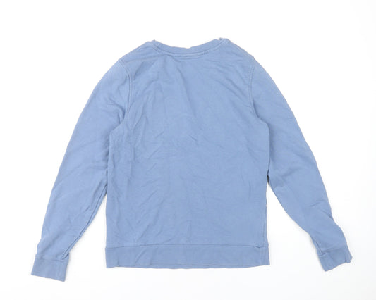 Womens UK Size 10 Marks and Spencer Blue Pullover Sweatshirt