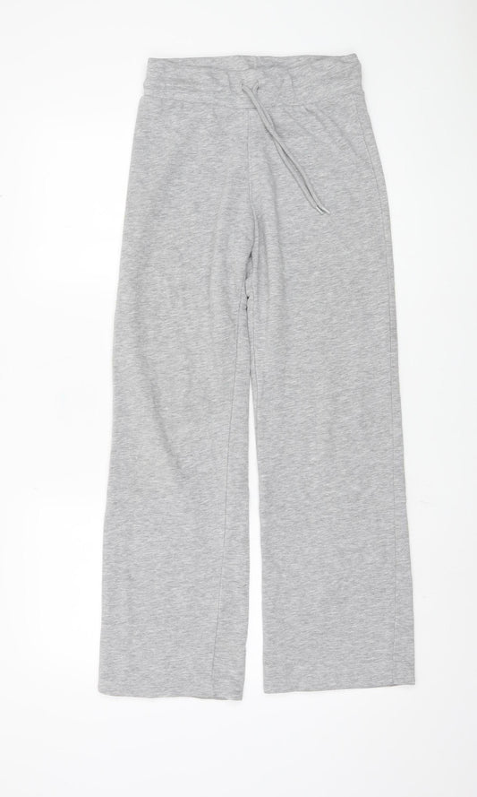 Womens UK Size 40 H&M Relaxed Fit Sweatpants Grey Trousers