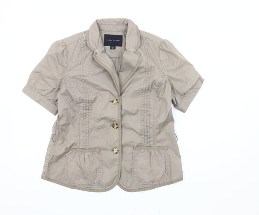 Womens UK Size 8 Banana Republic Regular Beige Blazer