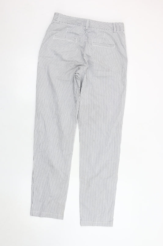 Womens UK Size 8 Marks and Spencer Regular Fit Blue Trousers