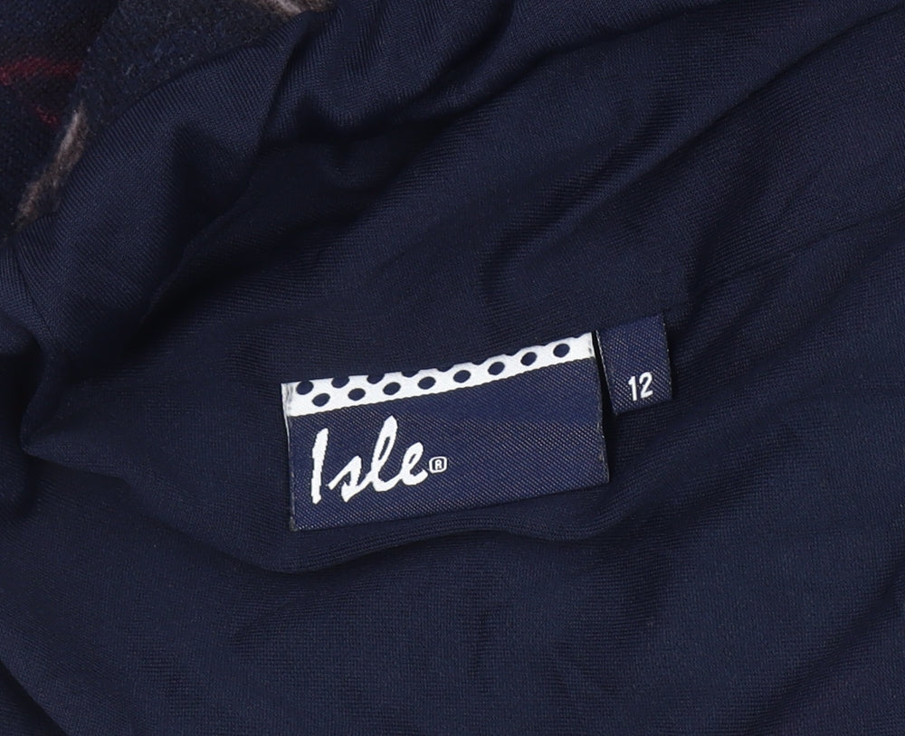 Isle Women's Multicoloured Floral Skirt Size 12